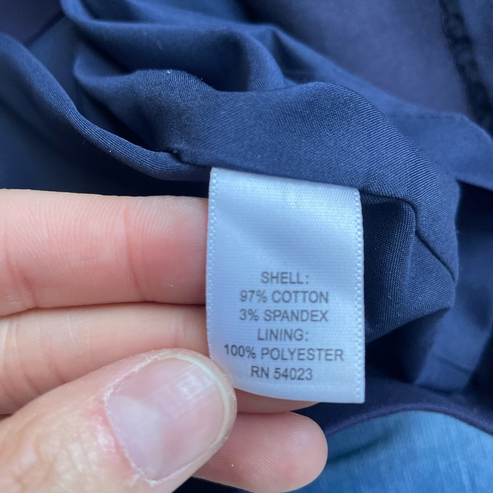 Banana republic navy blue work dress - Picture 4 of 4